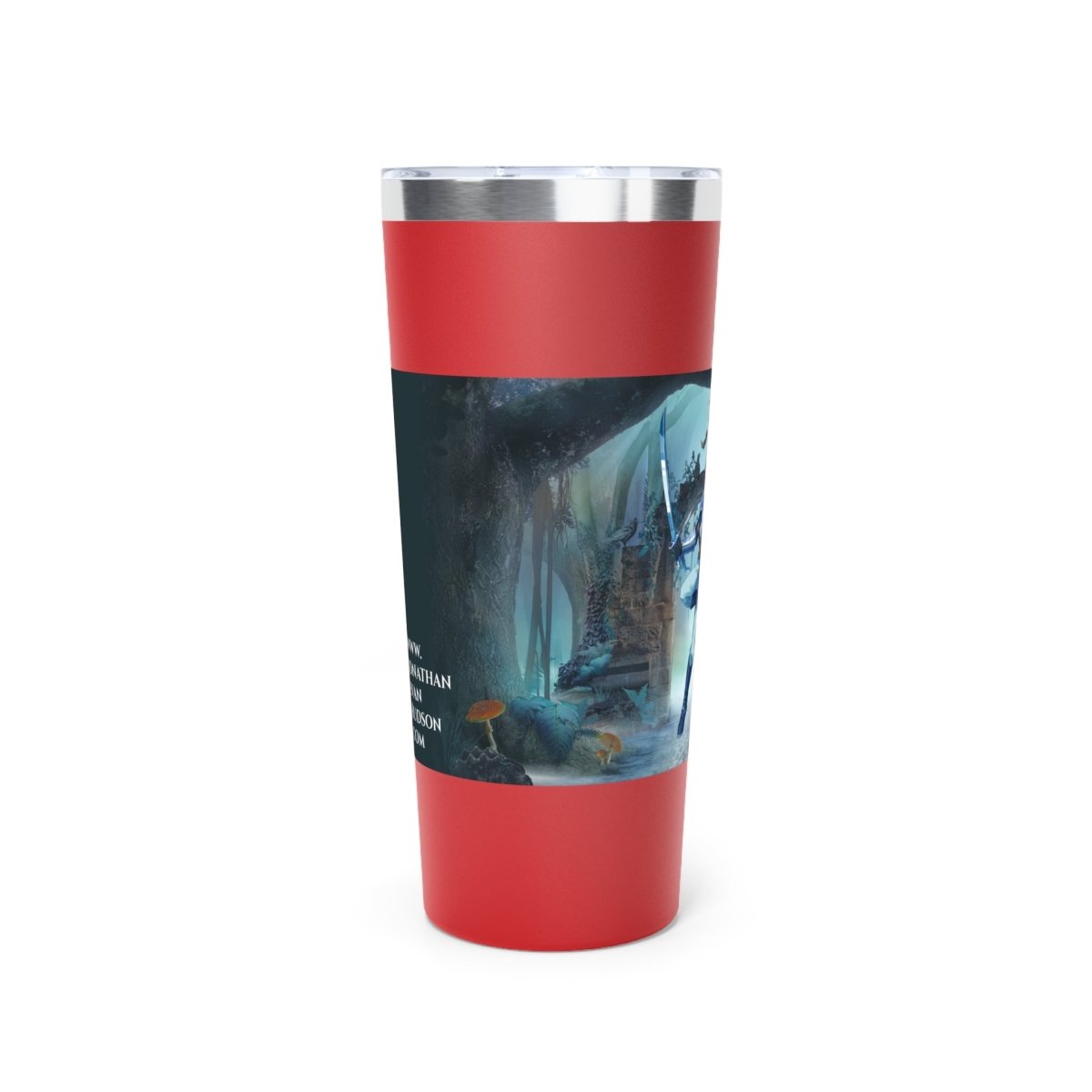 Fantasy Adventure Copper Tumbler - 22oz Insulated Cup for Gamers & Comic Fans - Jonathan Evan Hudson - Mug