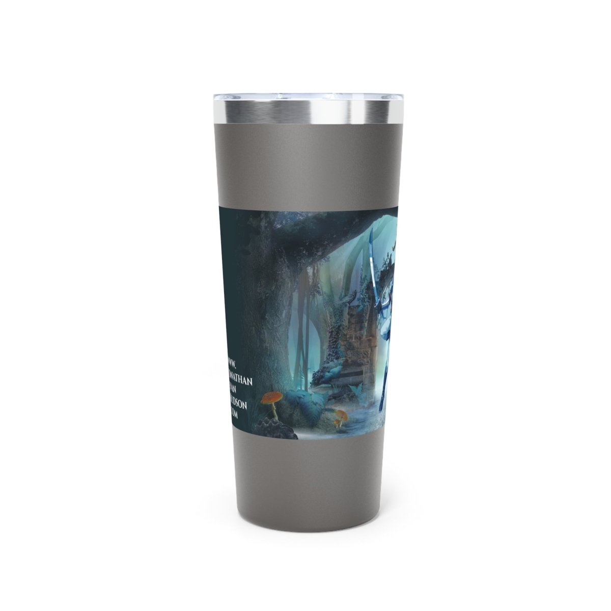 Fantasy Adventure Copper Tumbler - 22oz Insulated Cup for Gamers & Comic Fans - Jonathan Evan Hudson - Mug