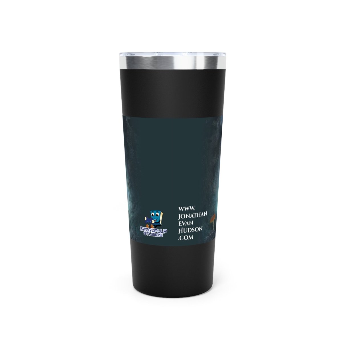 Fantasy Adventure Copper Tumbler - 22oz Insulated Cup for Gamers & Comic Fans - Jonathan Evan Hudson - Mug
