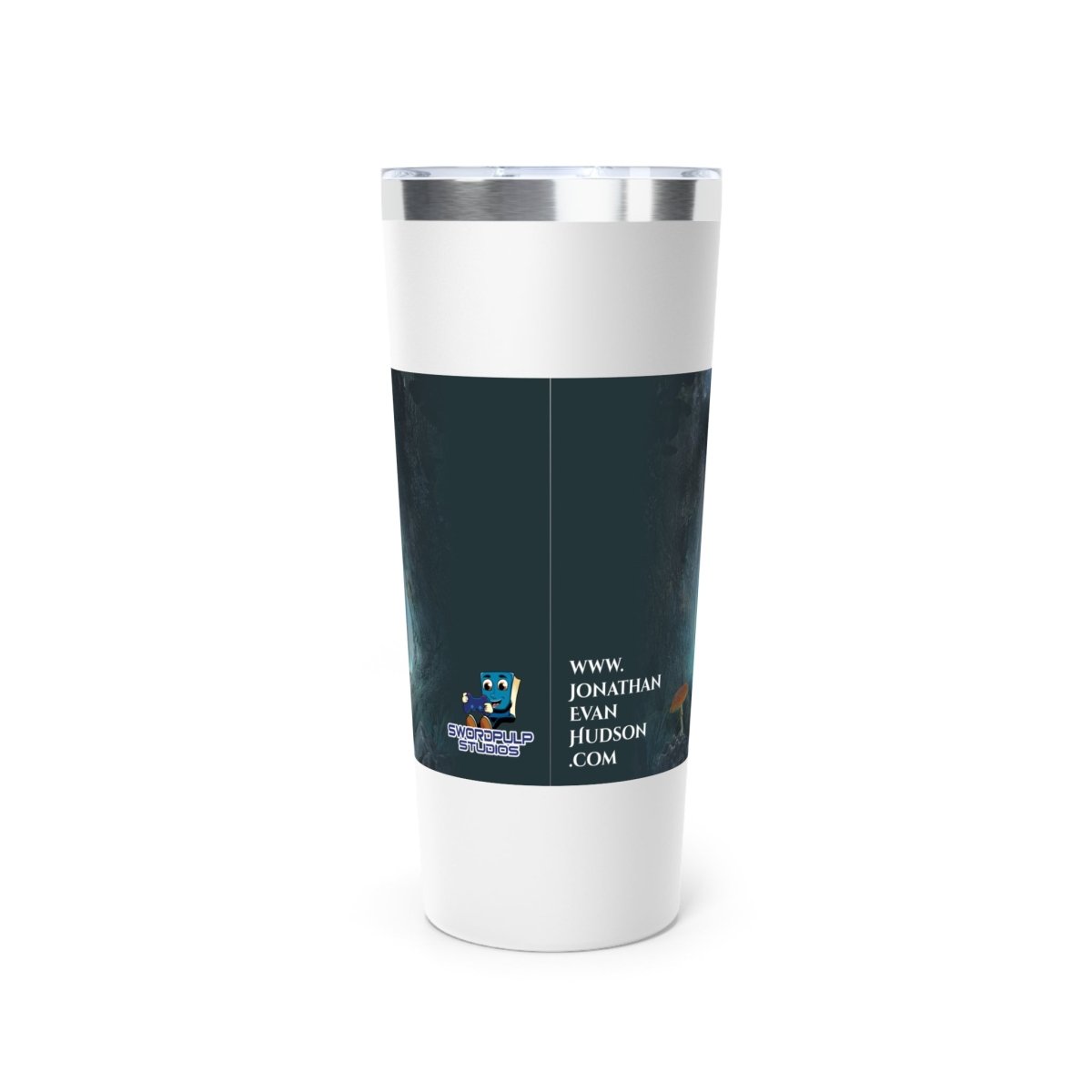 Fantasy Adventure Copper Tumbler - 22oz Insulated Cup for Gamers & Comic Fans - Jonathan Evan Hudson - Mug