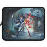 Fantasy Adventure Laptop Sleeve - Stylish Protective Case for Gamers - Swordpulp Studios - Laptop Sleeve