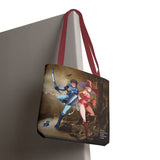Fantasy Adventure Tote Bag - Stylish Character Art for Anime Fans - Swordpulp Studios - Bags