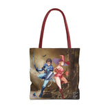 Fantasy Adventure Tote Bag - Stylish Character Art for Anime Fans - Swordpulp Studios - Bags
