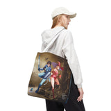 Fantasy Adventure Tote Bag - Stylish Character Art for Anime Fans - Swordpulp Studios - Bags