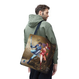 Fantasy Adventure Tote Bag - Stylish Character Art for Anime Fans - Swordpulp Studios - Bags