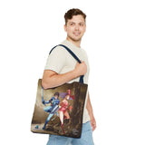 Fantasy Adventure Tote Bag - Stylish Character Art for Anime Fans - Swordpulp Studios - Bags