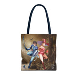 Fantasy Adventure Tote Bag - Stylish Character Art for Anime Fans - Swordpulp Studios - Bags