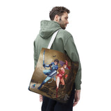 Fantasy Adventure Tote Bag - Stylish Character Art for Anime Fans - Swordpulp Studios - Bags