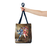 Fantasy Adventure Tote Bag - Stylish Character Art for Anime Fans - Swordpulp Studios - Bags