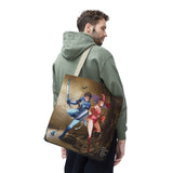 Fantasy Adventure Tote Bag - Stylish Character Art for Anime Fans - Swordpulp Studios - Bags