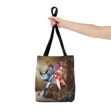 Fantasy Adventure Tote Bag - Stylish Character Art for Anime Fans - Swordpulp Studios - Bags