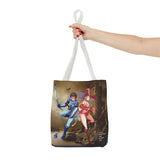 Fantasy Adventure Tote Bag - Stylish Character Art for Anime Fans - Swordpulp Studios - Bags