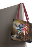 Fantasy Adventure Tote Bag - Stylish Character Art for Anime Fans - Swordpulp Studios - Bags