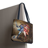 Fantasy Adventure Tote Bag - Stylish Character Art for Anime Fans - Swordpulp Studios - Bags