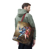 Fantasy Adventure Tote Bag - Stylish Character Art for Anime Fans - Swordpulp Studios - Bags