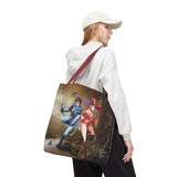 Fantasy Adventure Tote Bag - Stylish Character Art for Anime Fans - Swordpulp Studios - Bags