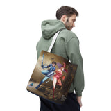 Fantasy Adventure Tote Bag - Stylish Character Art for Anime Fans - Swordpulp Studios - Bags