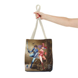 Fantasy Adventure Tote Bag - Stylish Character Art for Anime Fans - Swordpulp Studios - Bags