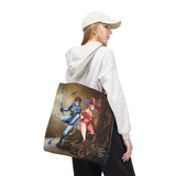 Fantasy Adventure Tote Bag - Stylish Character Art for Anime Fans - Swordpulp Studios - Bags