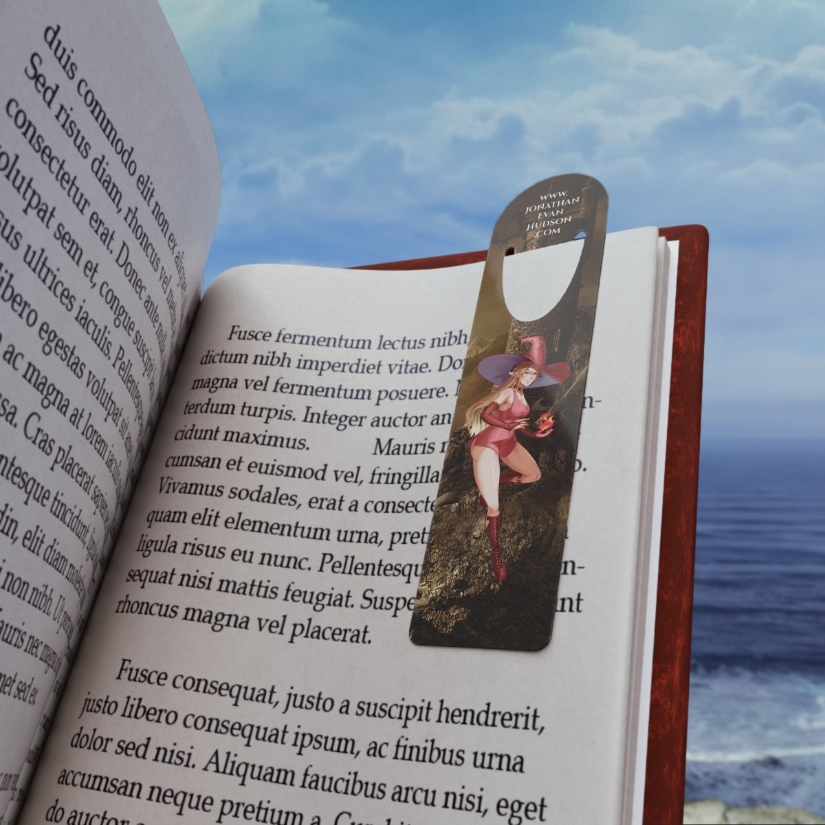 Fantasy Art Bookmark - Peaches from The Elf Girl Effect - Swordpulp Studios - Accessories