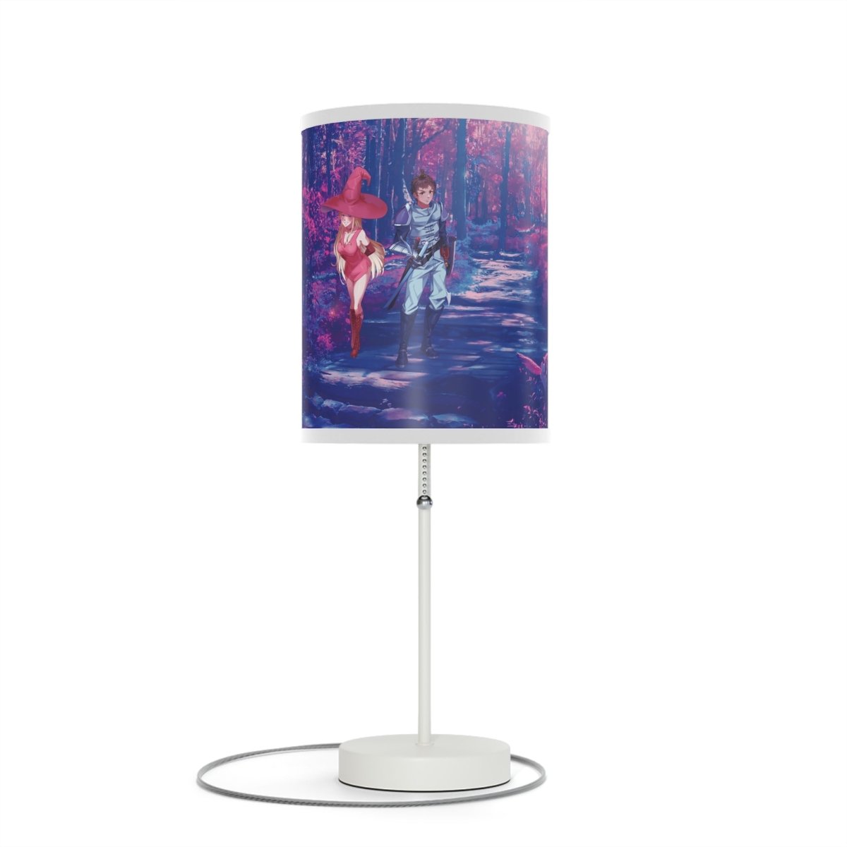 Fantasy Stand Lamp - Roo and Peaches from Festival of War - Jonathan Evan Hudson - Home Decor