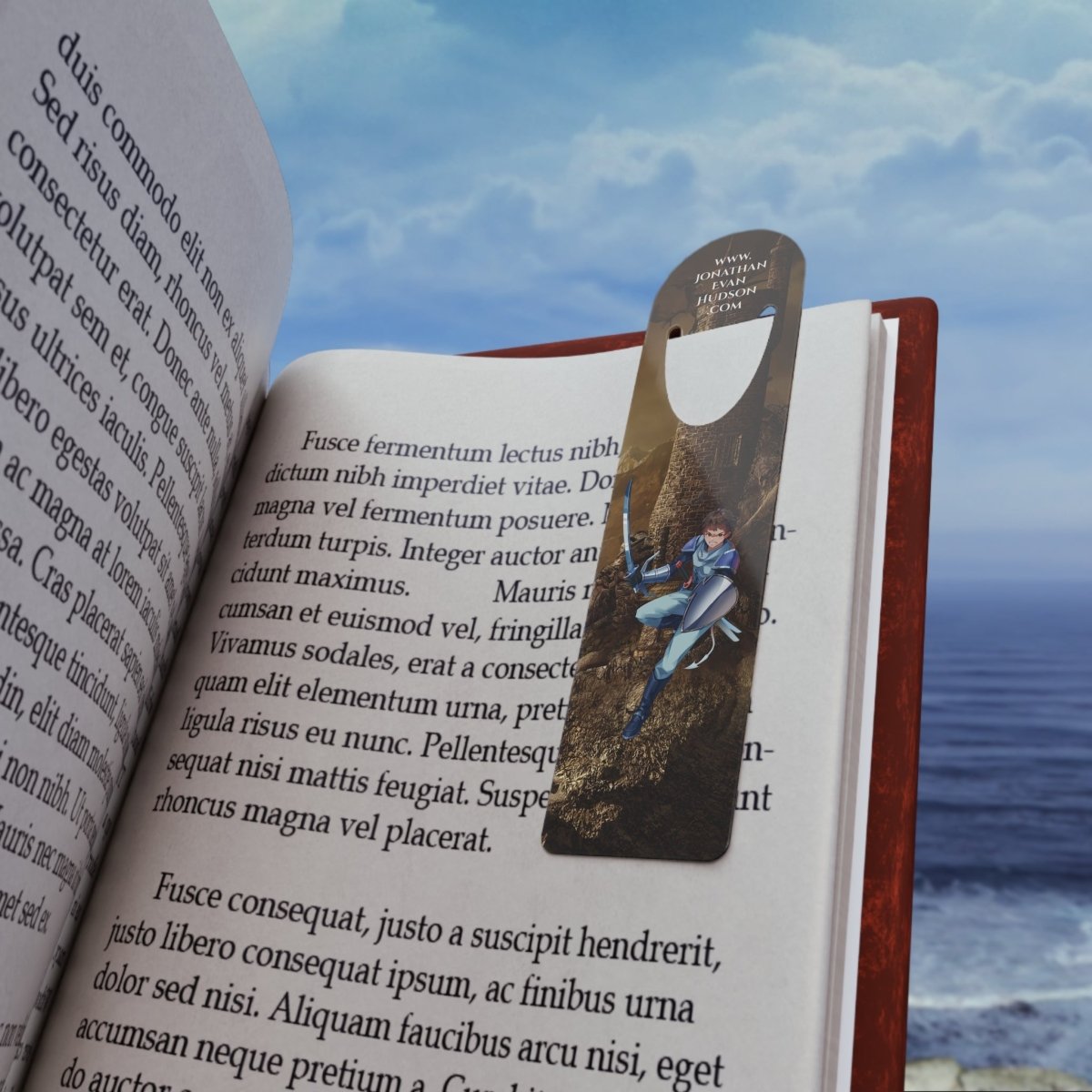 Fantasy - Themed Metal Bookmark - Roo from The Elf Girl Effect - Swordpulp Studios - Accessories