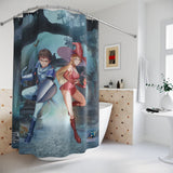 Fantasy - Themed Shower Curtain with Enchanted Warrior Design - Jonathan Evan Hudson - Home Decor